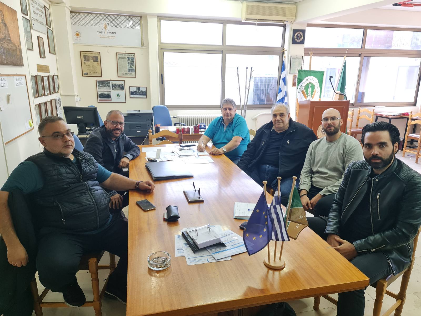 Συνάντηση Αλ. Μεϊκόπουλου με το Σωματείο Αρτοποιών για τα τεράστια προβλήματα που αντιμετωπίζει ο κλάδος