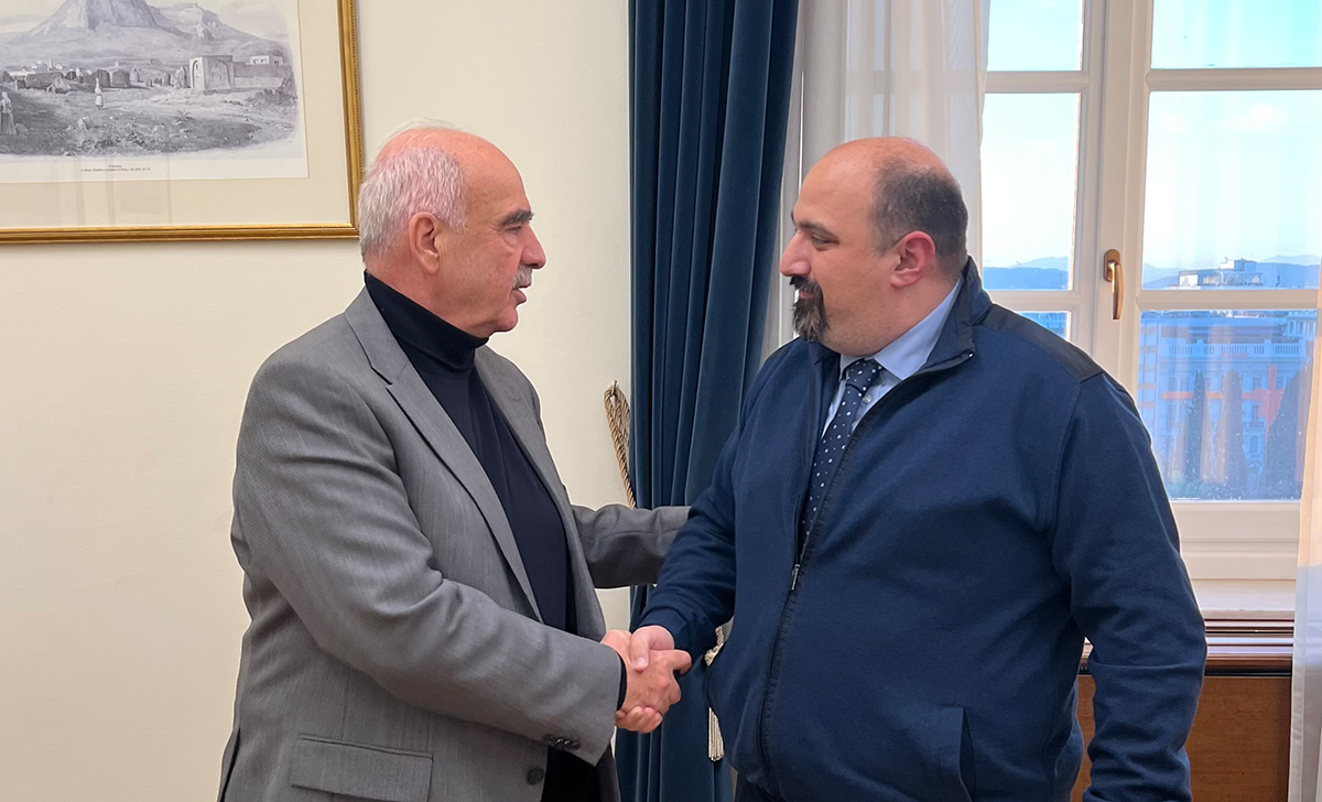Χρ. Τριαντόπουλος: Συνάντηση και συζήτηση με τον Βαγγέλη Μεϊμαράκη