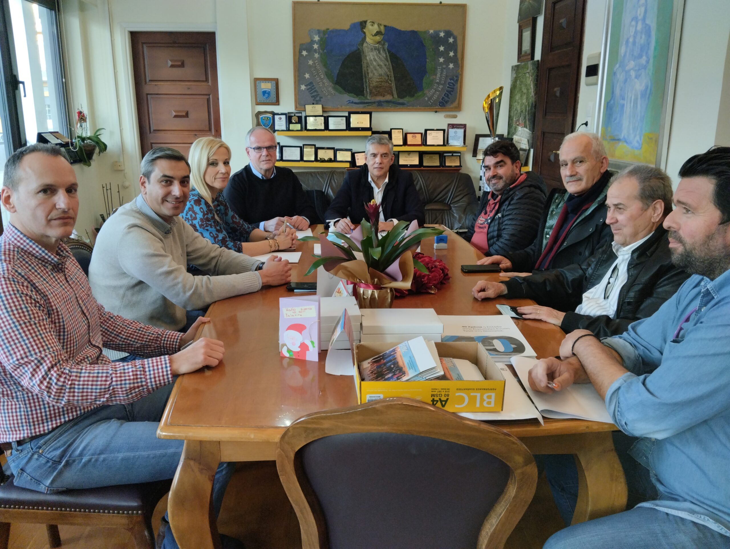 Υπεγράφη η σύμβαση κατασκευής του έργου των κυκλικών κόμβων στον Δήμο Αλμυρού