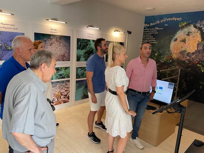 Επίσκεψη στο Κέντρο ενημέρωσης ενάλιων αρχαιολογικών χώρων στην Αμαλιάπολη
