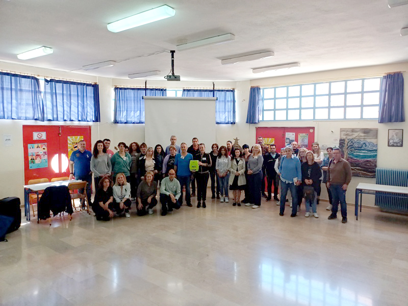 Καθηγητές Γυμνασίων – Λυκείων του Δήμου Αλμυρού εκπαιδεύονται στην ΚΑΡΠΑ στο Γυμνάσιο – Λ.Τ. Ευξεινούπολης