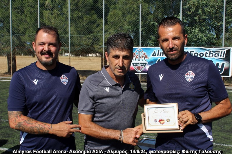 ΑΣΙΛ, μία οργανωμένη ακαδημία από την ηρωοτόκο Λύση – Συνάντηση με τον πρόεδρο Γιώργο Καΐλη στην Almyros Football Arena