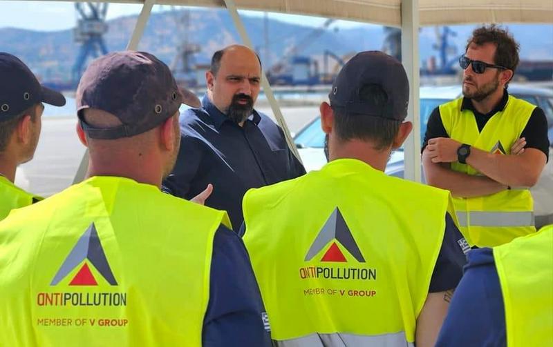 Χρ. Τριαντόπουλος: Ευχαριστίες στην Antipollution για την ενεργή συμμετοχή της στον καθαρισμό του Παγασητικού