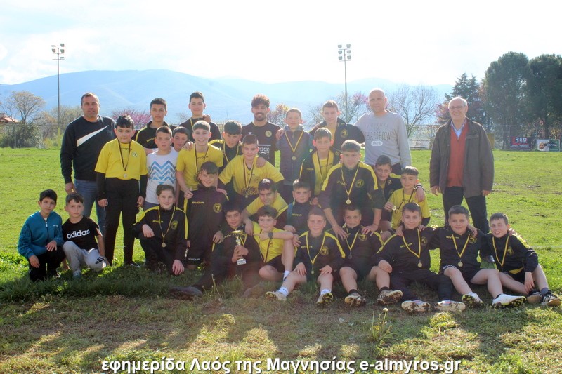 Πρωταθλήτρια η ομάδα Κ13 του Αίαντα Σούρπης! φωτορεπορτάζ και δηλώσεις