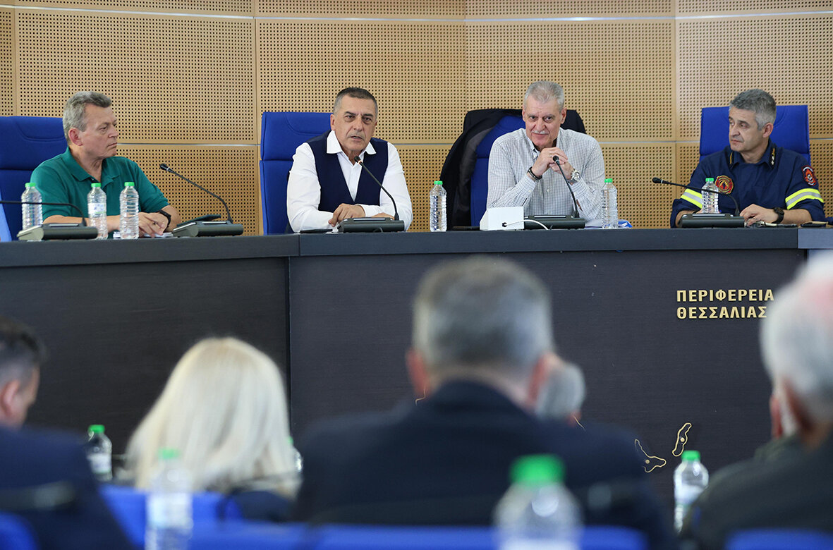 Κουρέτας στη σύσκεψη με τον Υφ. Ευαγγ.Τουρνά: Η Περιφέρεια είναι σε ετοιμότητα για τη φετινή αντιπυρική περίοδο