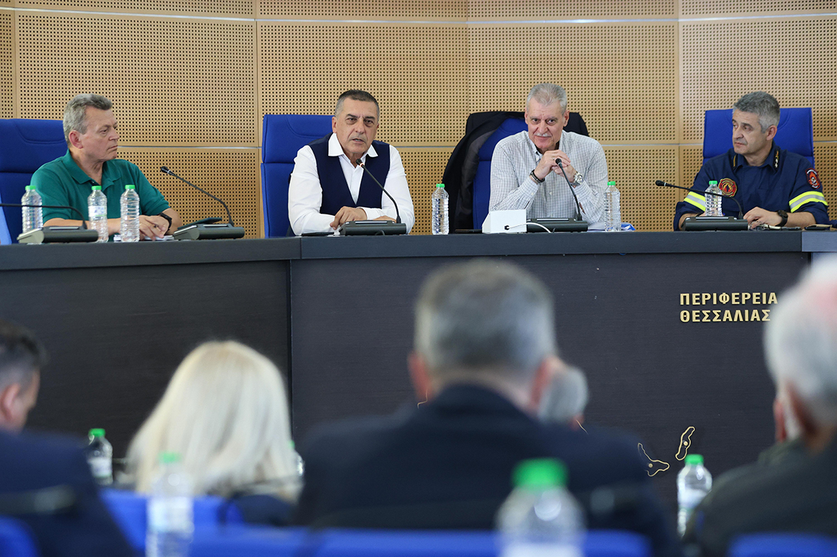 Κουρέτας στη σύσκεψη με τον Υφ. Ευαγγ.Τουρνά: Η Περιφέρεια είναι σε ετοιμότητα για τη φετινή αντιπυρική περίοδο