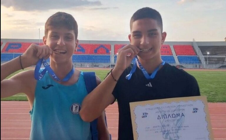 Στο βάθρο των νικητών ανέβηκαν Δημήτρης Αλεξίου και Θεμιστοκλής Παπακύριλλος