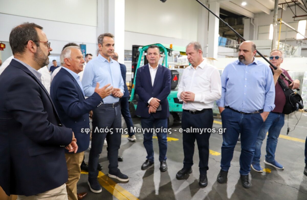 Η επίσκεψη του Πρωθυπουργού στην «Δήμητρα» Νέας Αγχιάλου