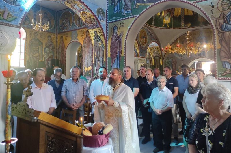 Τίμησαν τον προστάτη τους οι Ηλεκτρολόγοι στην Ιερά Μονή Κάτω Ξενιάς