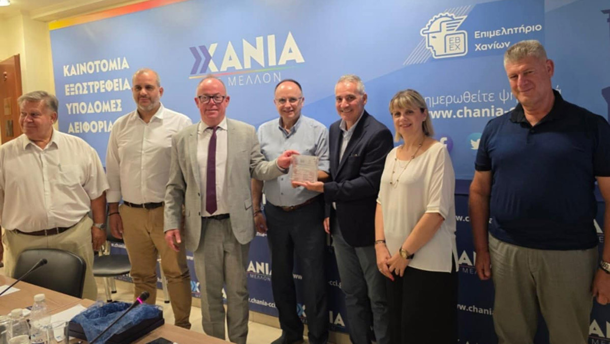 Συνάντηση εργασίας για νέα αεροπορική σύνδεση Χανιά-Βόλος