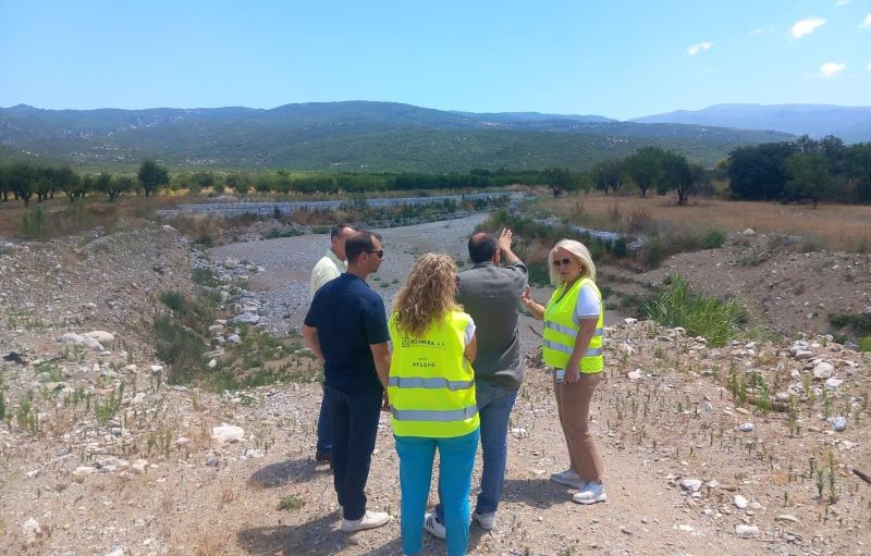 Αντιπλημμυρικά έργα σε εξέλιξη σε Κερασιά και Κανάλια