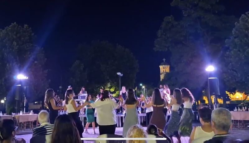 Μουσικοχορευτικό γλέντι από τον Πολιτιστικό Σύλλογο Στεφανοβικείου «Αριστοτέλης»