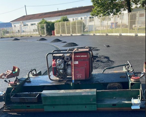 Ξεκίνησαν τα έργα για την επίστρωση του ταρτάν στο στάδιο Αλμυρού