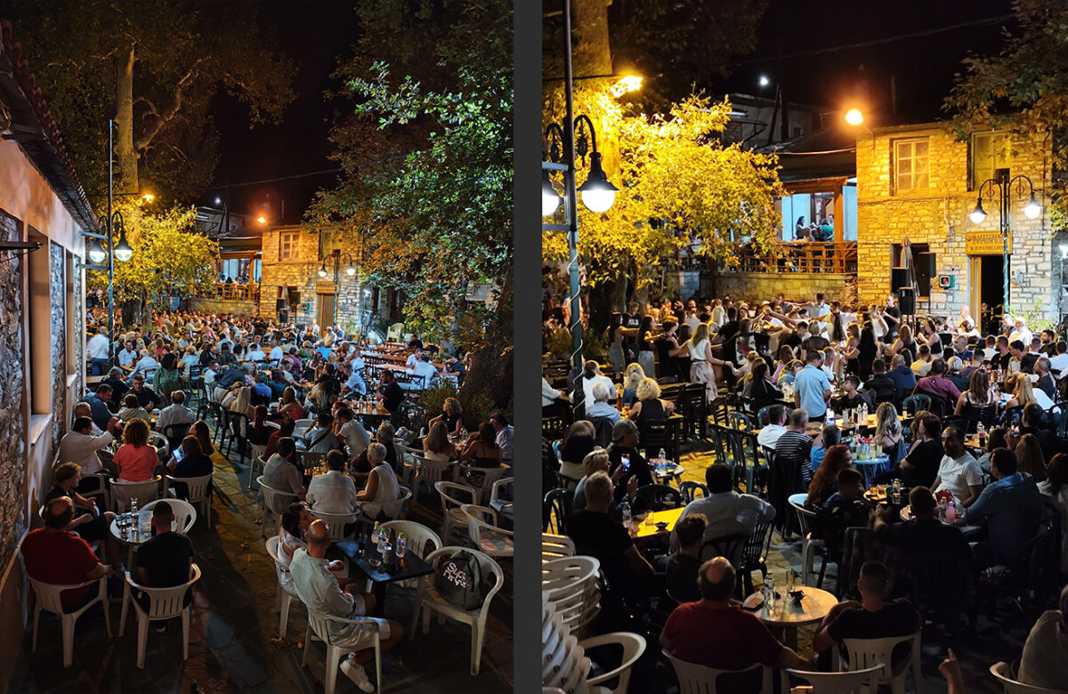 Το αδιαχώρητο στην λαϊκοδημοτική βραδιά στο Κεραμίδι