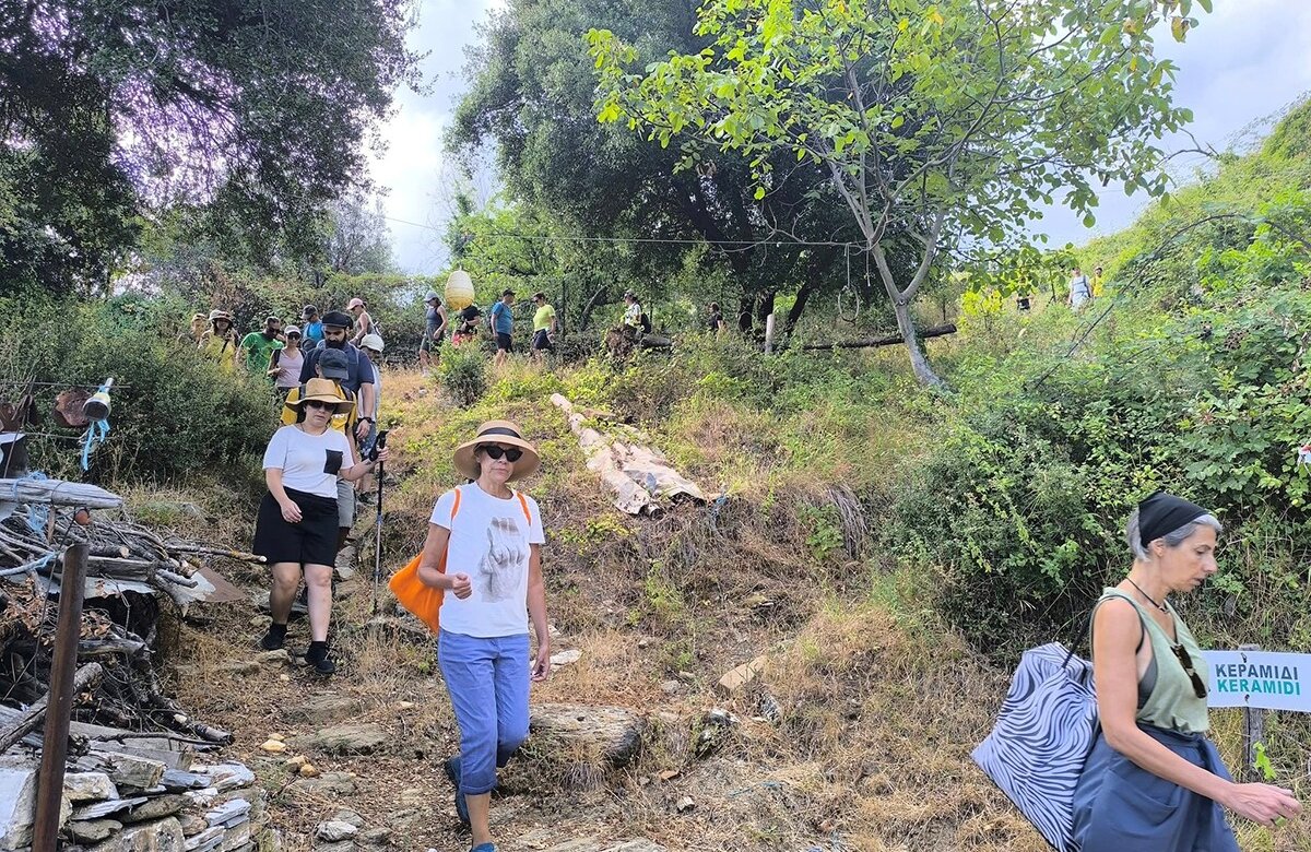 Ολοκληρώθηκε με επιτυχία η πρώτη πεζοπορία στη διαδρομή Κεραμίδι – Καμάρι