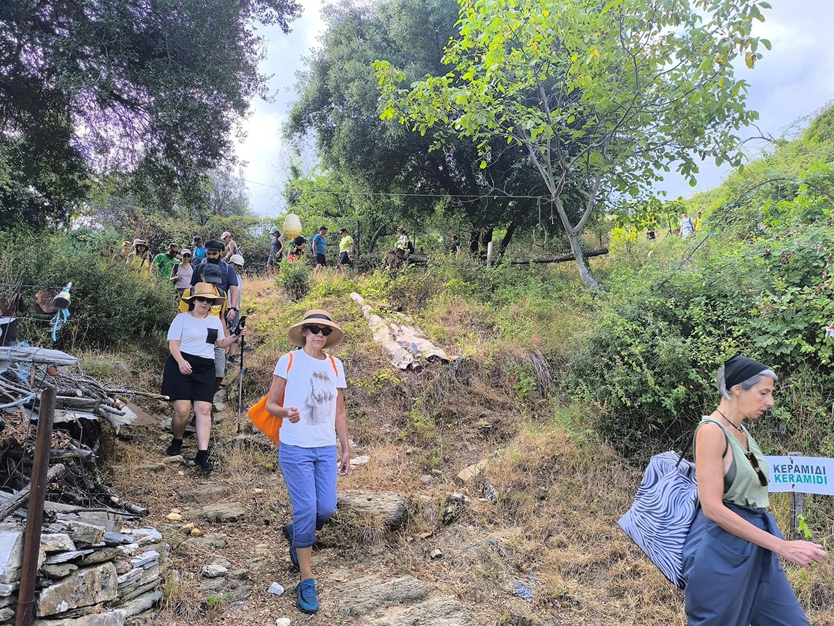 Ολοκληρώθηκε με επιτυχία η πρώτη πεζοπορία στη διαδρομή Κεραμίδι – Καμάρι