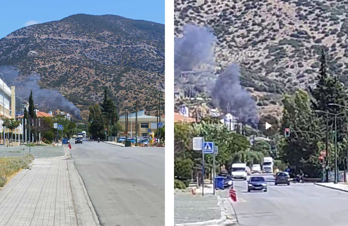 Μεγάλη κινητοποίηση της Πυροσβεστικής Υπηρεσίας για φωτιά στο Φυτόκο