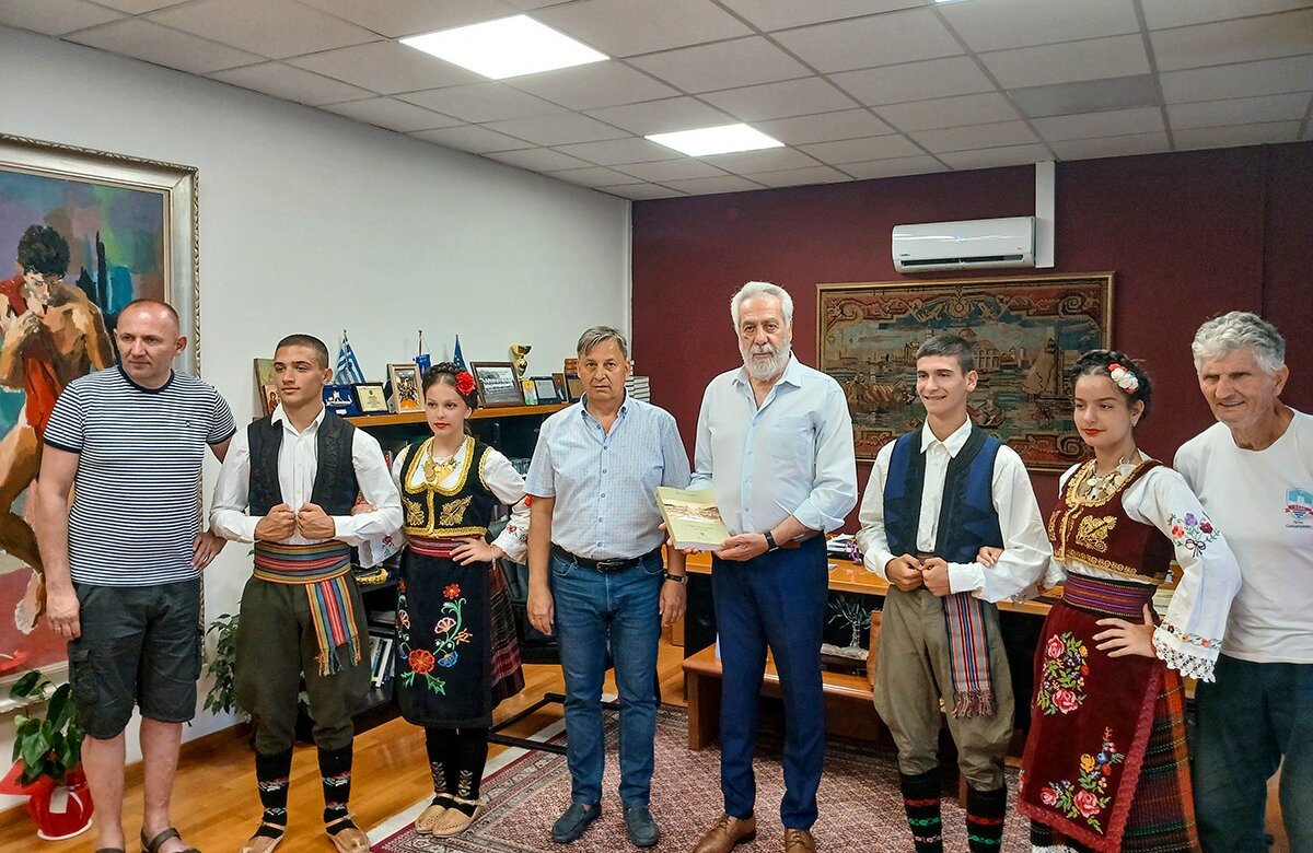 Επίσκεψη αντιπροσωπείας του Δήμου Σμεντέρεβο στον Αλμυρό