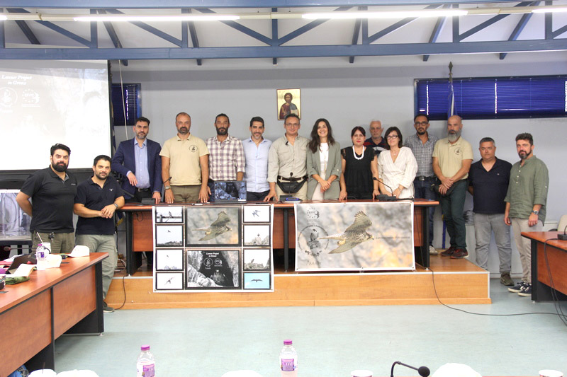Άνοιξαν οι εργασίες του διακρατικού σεμιναρίου για την προστασία του χρυσογέρακου – ρεπορτάζ και φωτογραφίες