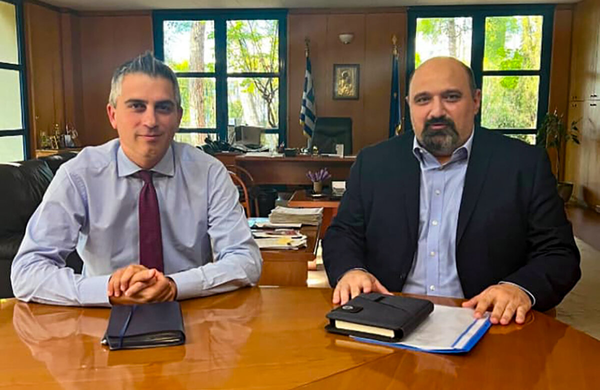 Χρ. Τριαντόπουλος: Συνάντηση με τον Υπουργό Υποδομών και Μεταφορών για τη Μαγνησία – Προχωρά εντός χρονοδιαγράμματος το μεγάλο έργο αποκατάστασης ύψους 293 εκατ. ευρ
