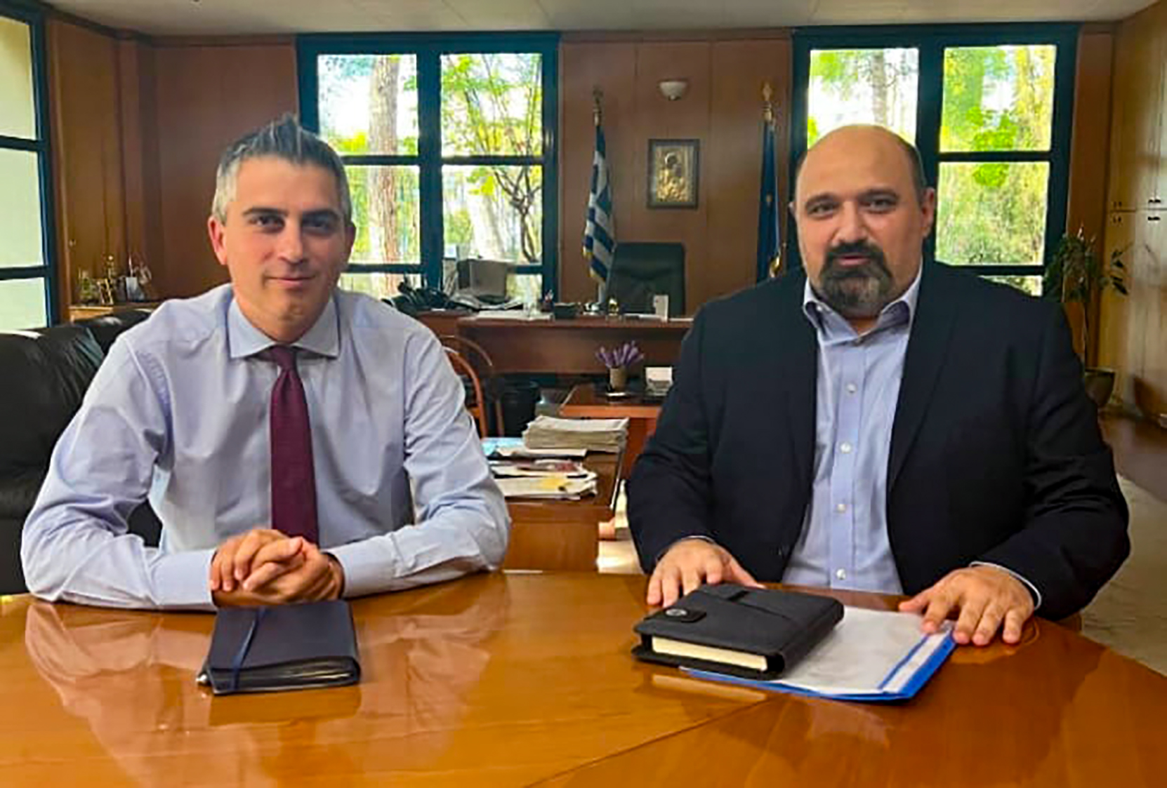 Χρ. Τριαντόπουλος: Συνάντηση με τον Υπουργό Υποδομών και Μεταφορών για τη Μαγνησία – Προχωρά εντός χρονοδιαγράμματος το μεγάλο έργο αποκατάστασης ύψους 293 εκατ. ευρ