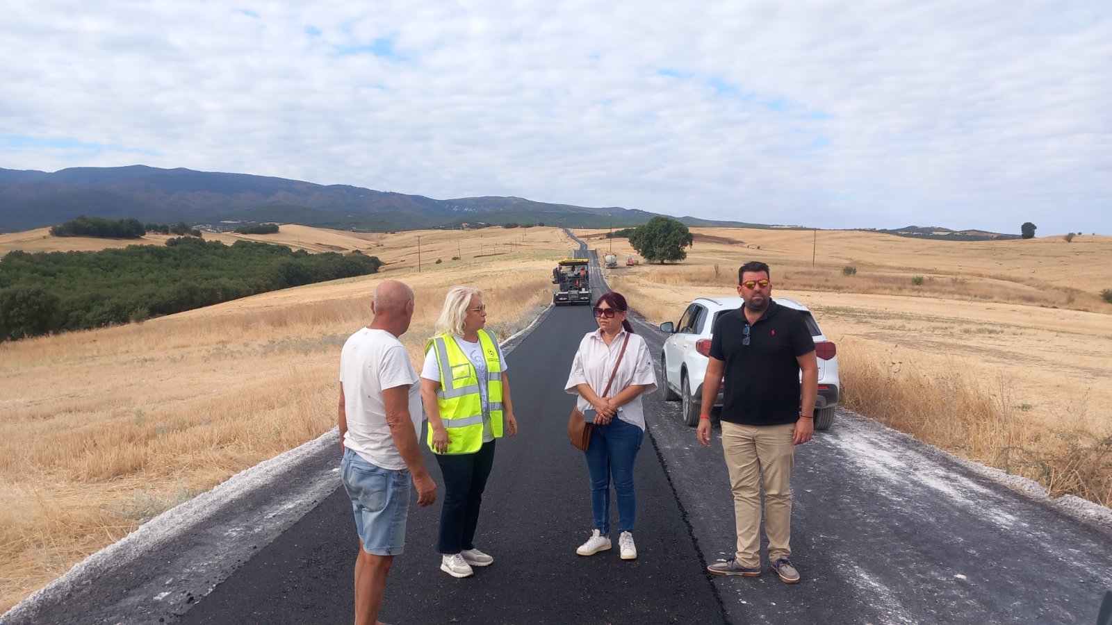 Αυτοψία στα έργα οδοποιίας Αργιλοχώρι-Ανθότοπος