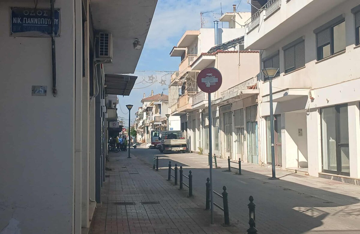 Εργασίες στην οδό Ερμού – Ξεκίνησαν οι αναπλάσεις δρόμων για το Open Mall