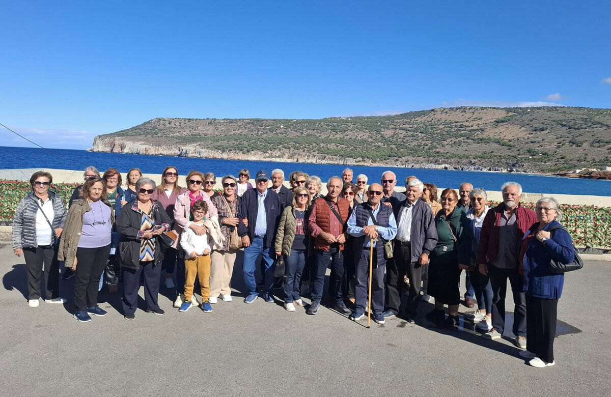 Ο Σύλλογος Σαρακατσαναίων Ευξεινούπολης και Περιχώρων στην Μάνη και την Μονεμβασιά