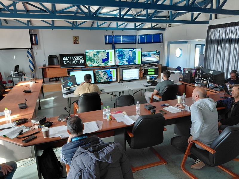 Το Κέντρο Επιχειρήσεων για τη διοργάνωση του Ράλλυ Αλμυρός