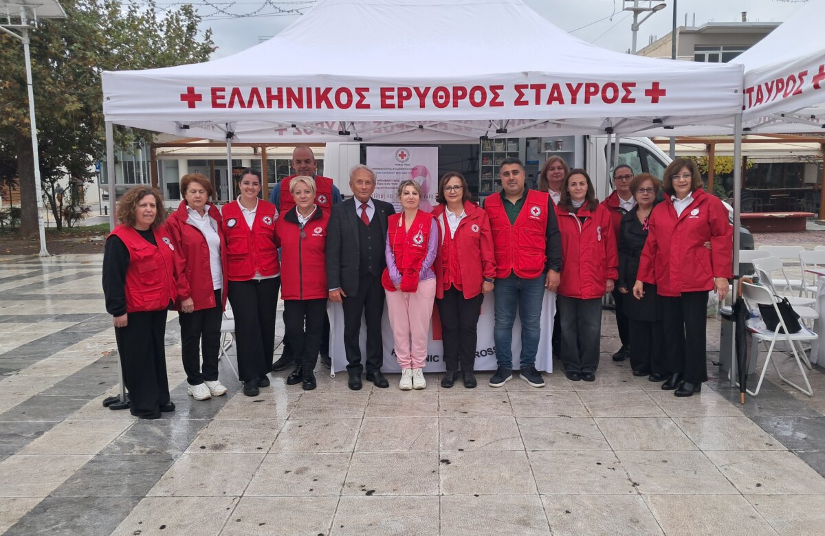 Μετρήσεις σακχάρου κι ενημέρωση πολιτών στην κεντρική πλατεία Αλμυρού