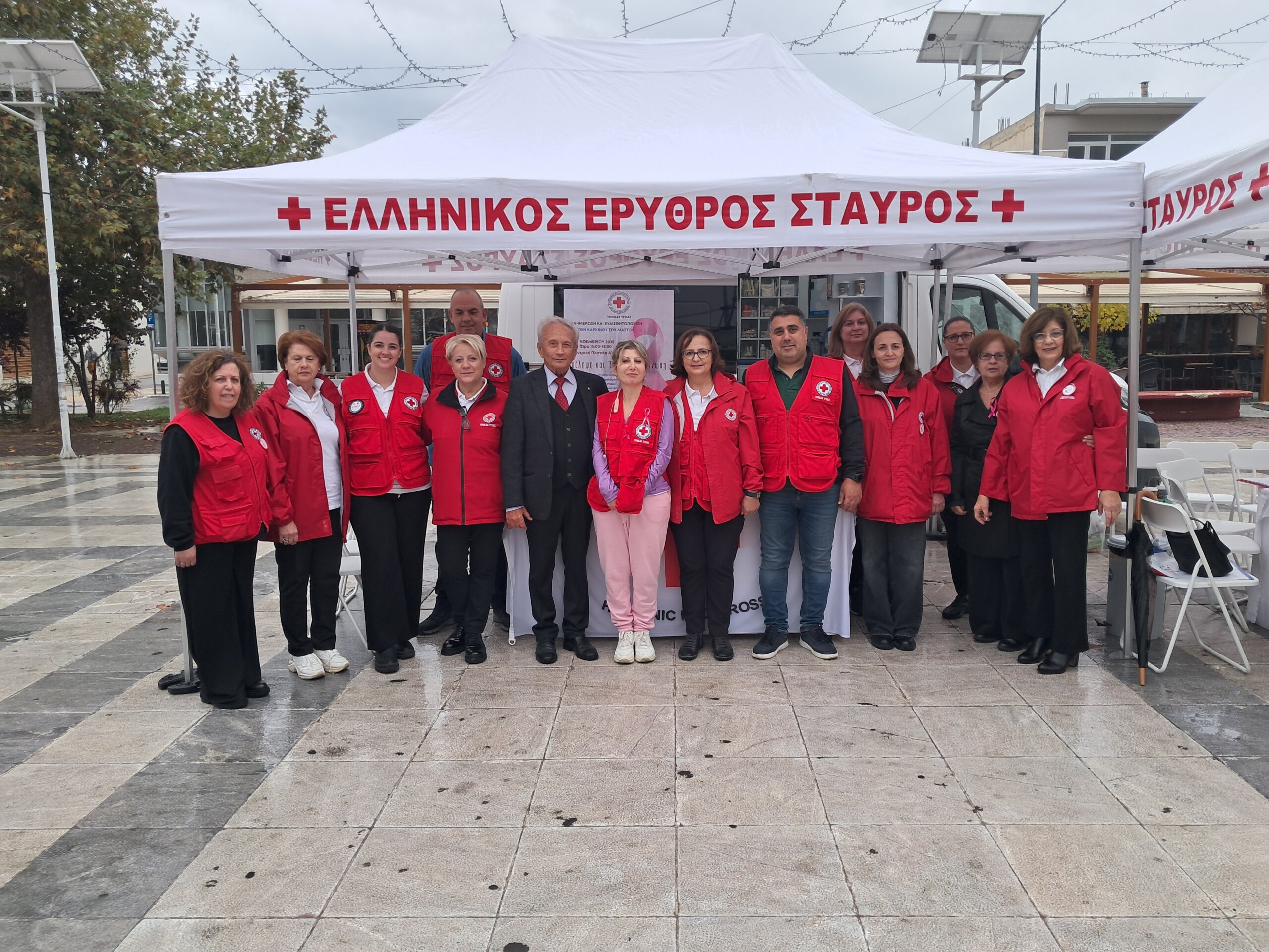 Μετρήσεις σακχάρου κι ενημέρωση πολιτών στην κεντρική πλατεία Αλμυρού