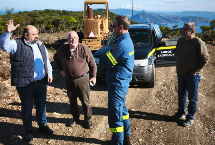 Χρ. Τριαντόπουλος: Αντιπυρική προστασία με έργα ύψους 13 εκατ. ευρώ από το πρόγραμμα AntiNero για τα νησιά των Βορείων Σποράδων