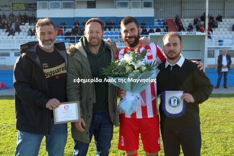 O ΓΣΑ τίμησε το δικό του παιδί, τον Τάσο Λαγό