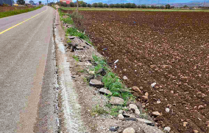Διαμαρτυρία αναγνώστη για επικινδυνότητα ατυχήματος λόγω ημιτελών εργασιών στον δρόμο Ευξεινούπολης – Νεοχωρακίου
