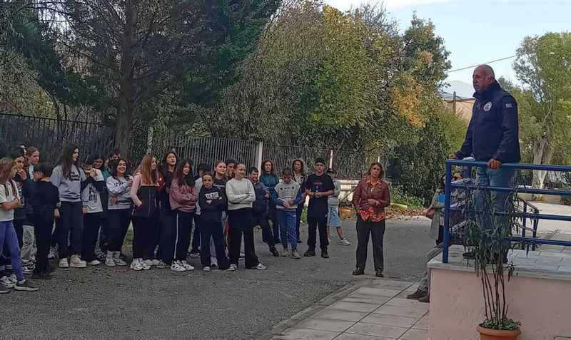 Άσκηση σεισμού και βασικές πρώτες βοήθειες στο Γυμνάσιο Ν. Αγχιάλου