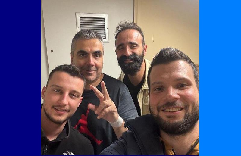 Περαστικά από τον έφορο και τους αρχηγούς στον κόουτς Μητρουλά