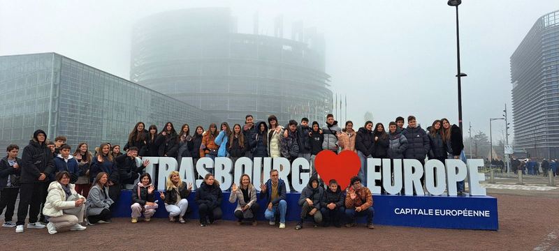 Μάθημα Δημοκρατίας στο Ευρωπαϊκό Κοινοβούλιο για τους μαθητές του Γυμνασίου Ν. Αγχιάλου