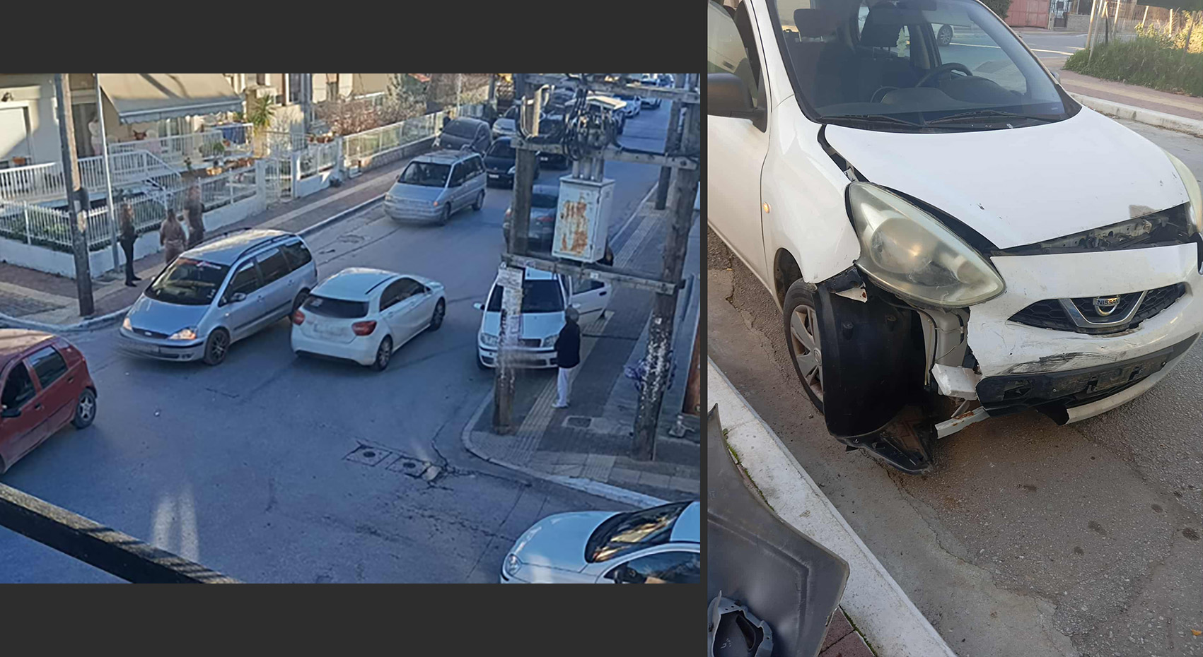 Νέο τροχαίο στην οδό βασιλέως Παύλου μέσα σε λίγες μέρες