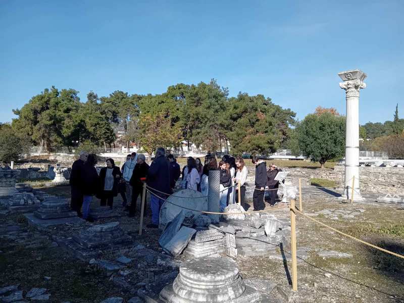 Στα χνάρια της ιστορίας οι μαθητές του Γυμνασίου Νέας Αγχιάλου