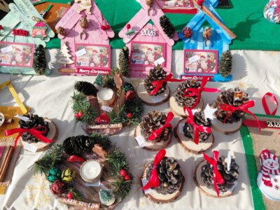 Μεράκι και φαντασία στο Χριστουγεννιάτικο μπαζάρ των μαθητών!