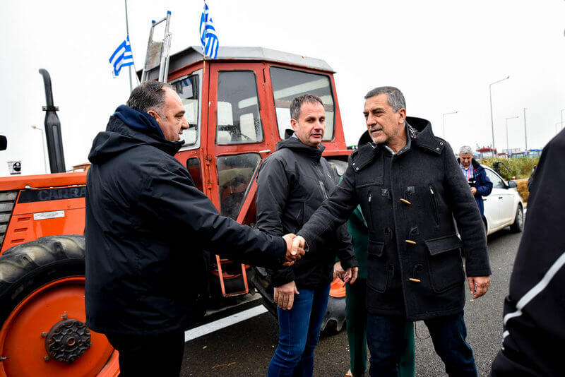 Στον Κόμβο του Ε65 ο Περιφερειάρχης Θεσσαλίας Δημήτρης Κουρέτας