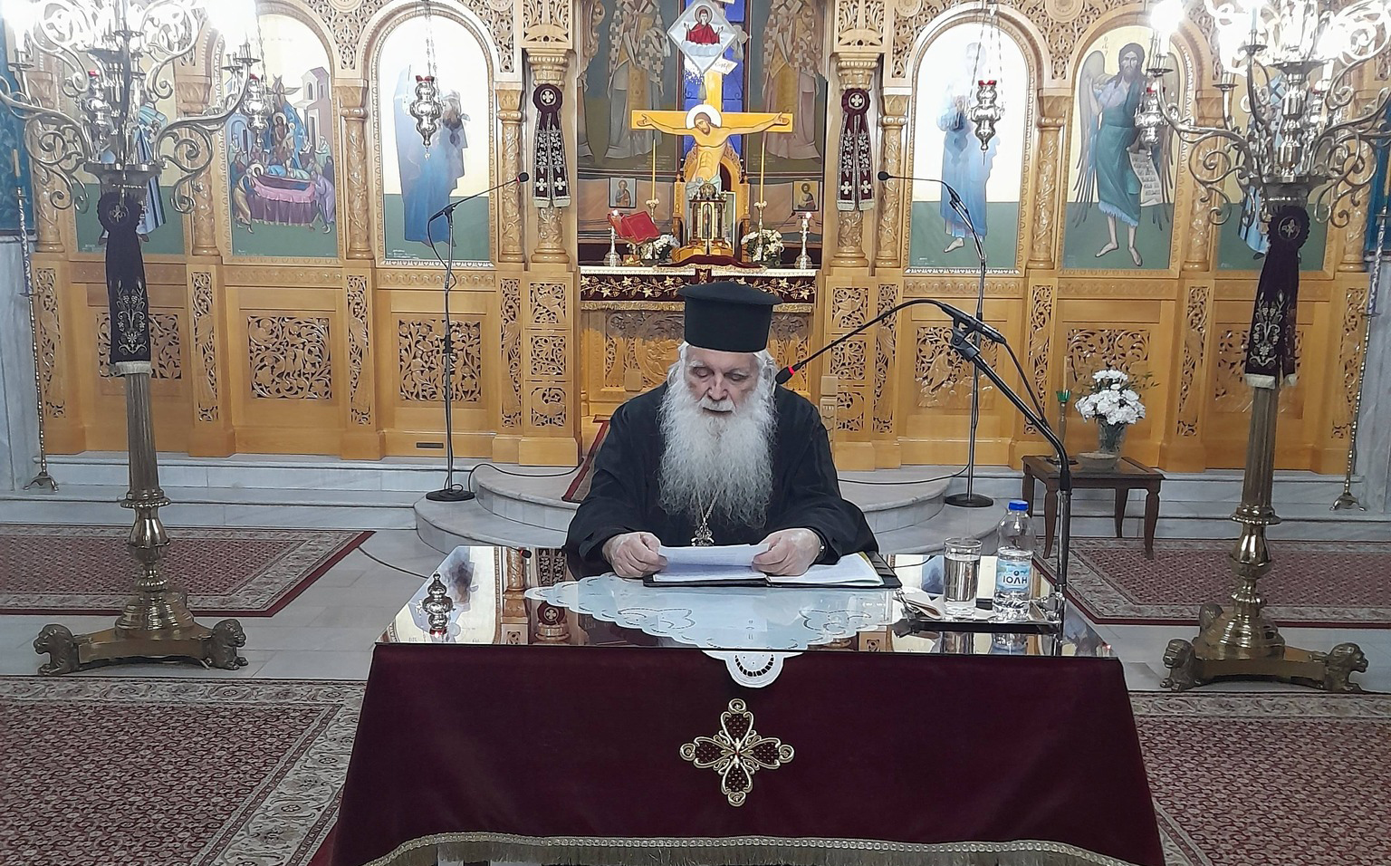 Η ομιλία του Σεβασμιωτάτου Μητροπολίτου Αργολίδος κ. Νεκταρίου στην Ευξεινούπολη