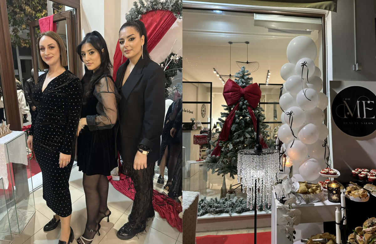 Λαμπρά εγκαίνια για το For Me Beauty Salon των Ελένης και της Μαρίας-Ξένιας Καρακώστα