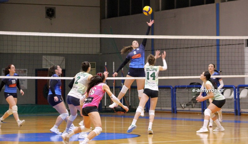 Καθαρή νίκη για τις αμαζόνες του ΓΣΑ με “όπλο” το σερβίς