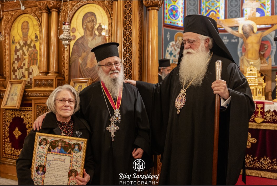Με την Ανώτατη διάκριση τιμήθηκε ο π. Γεώργιος Μπέκας