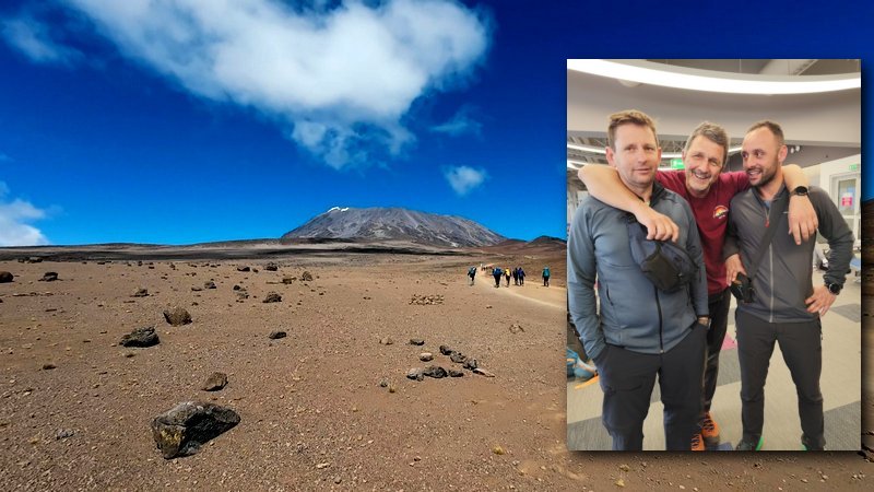 Από τις Μικροθήβες στα 5.895 μέτρα του Κιλιμάντζαρο τα ξαδέρφια Νίκος και Γιώργος Πορταρίτης!