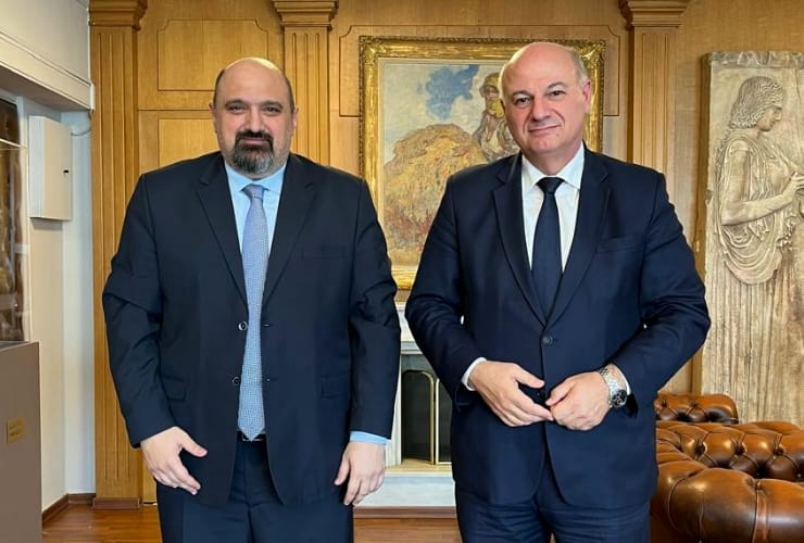 Συνάντηση Χρ. Τριαντόπουλου με ΥΠΑΑΤ Κ. Τσιάρα: Συνεργασία για τη στήριξη του πρωτογενούς τομέα στη Μαγνησία