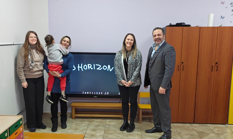 Δωρεά των GB HORIZONS – Ελαιουργία Κουφάκης στο Ειδικό Νηπιαγωγείο