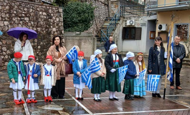 Ο εορτασμός της 25ης Μαρτίου στην Ανάβρα