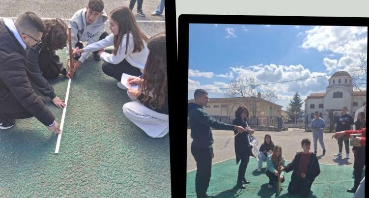 Το πείραμα του Ερατοσθένη στο Γυμνάσιο-Λ.Τ. Ευξεινούπολης